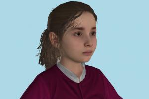 Alice Young Girl Detroit, Become-Human, girl, child, kid, young, cute, little, female, woman, people, human, character, person